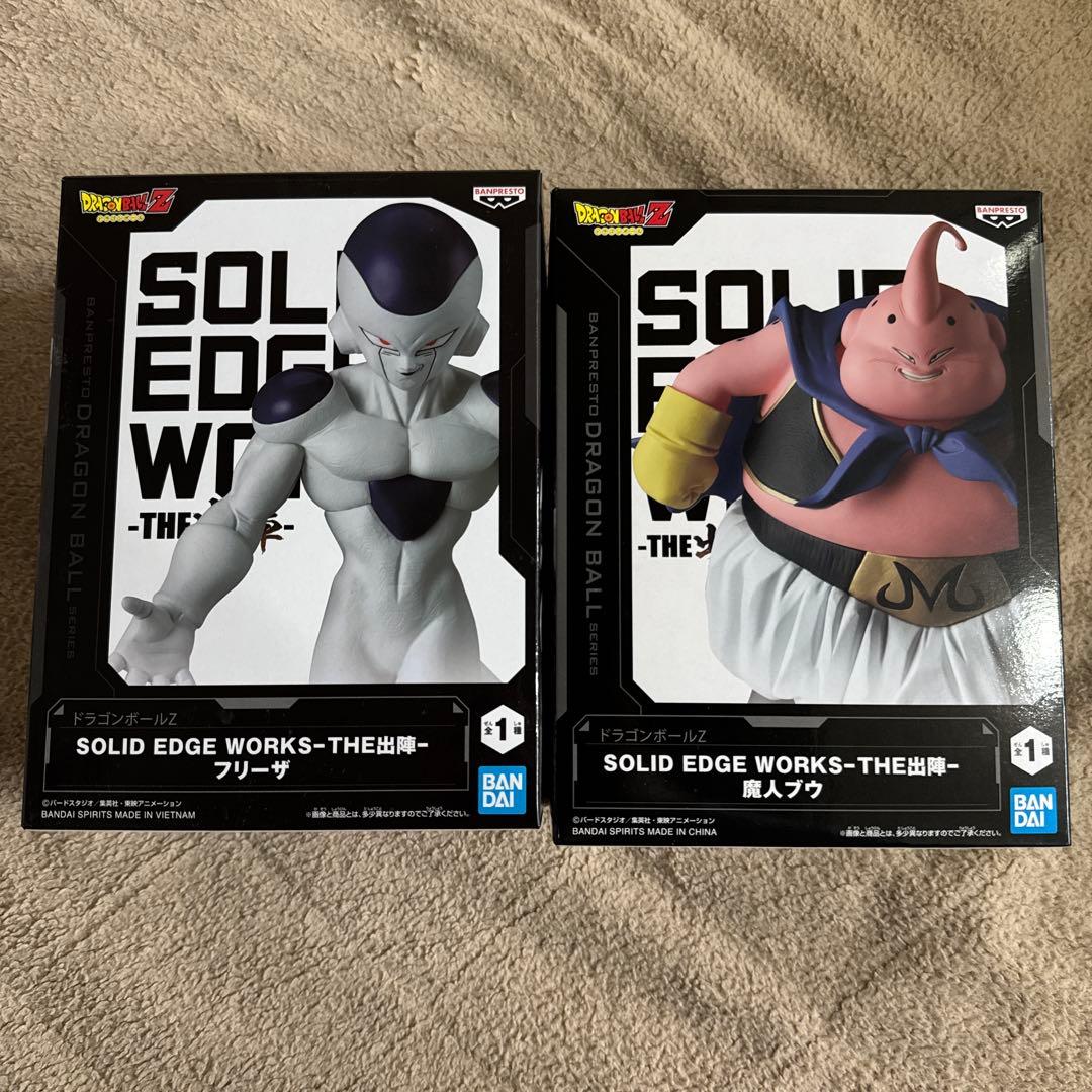 ドラゴンボールSOLID EDGE WORKS -THE出陣-フリーザ 魔人ブウ - メルカリ