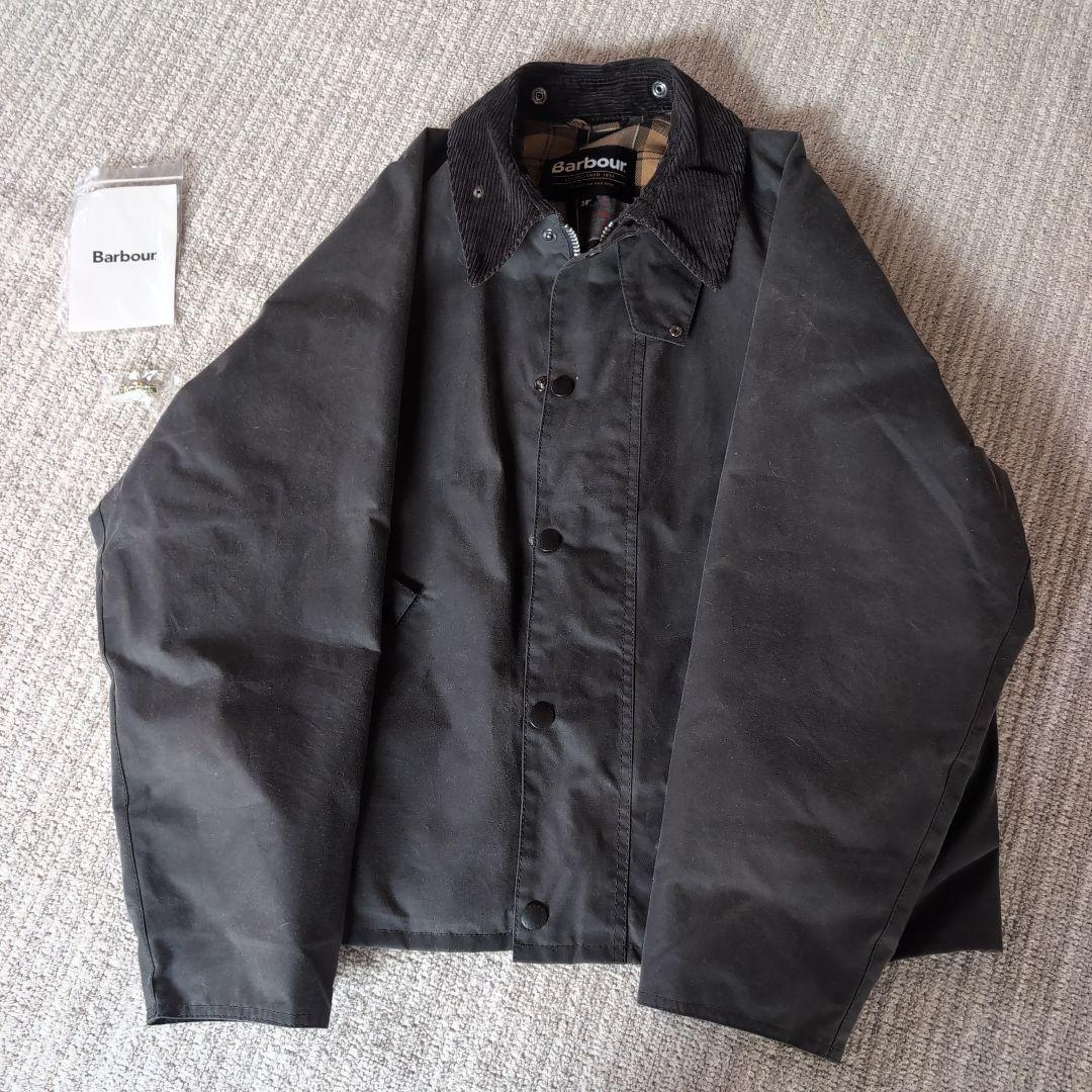 Barbour Transport Waxグレー 38 Barbour（バブアー） オーバーサイズ トランスポート ワックス