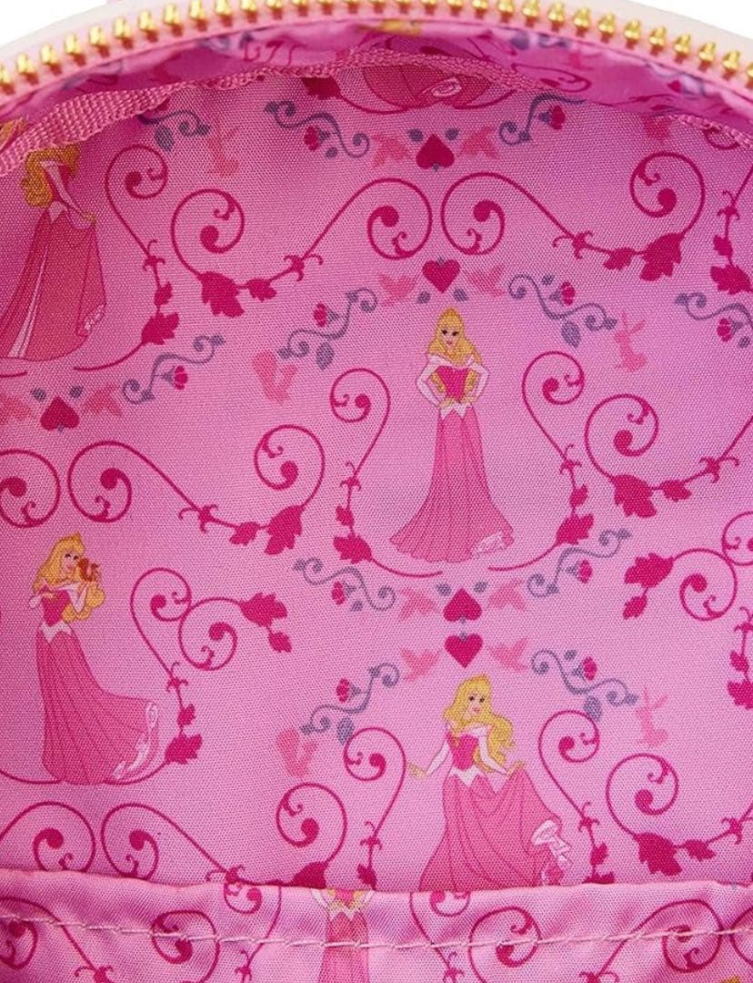 Loungefly ピンクオーロラ姫 リュックサックバックパック 眠れる森の