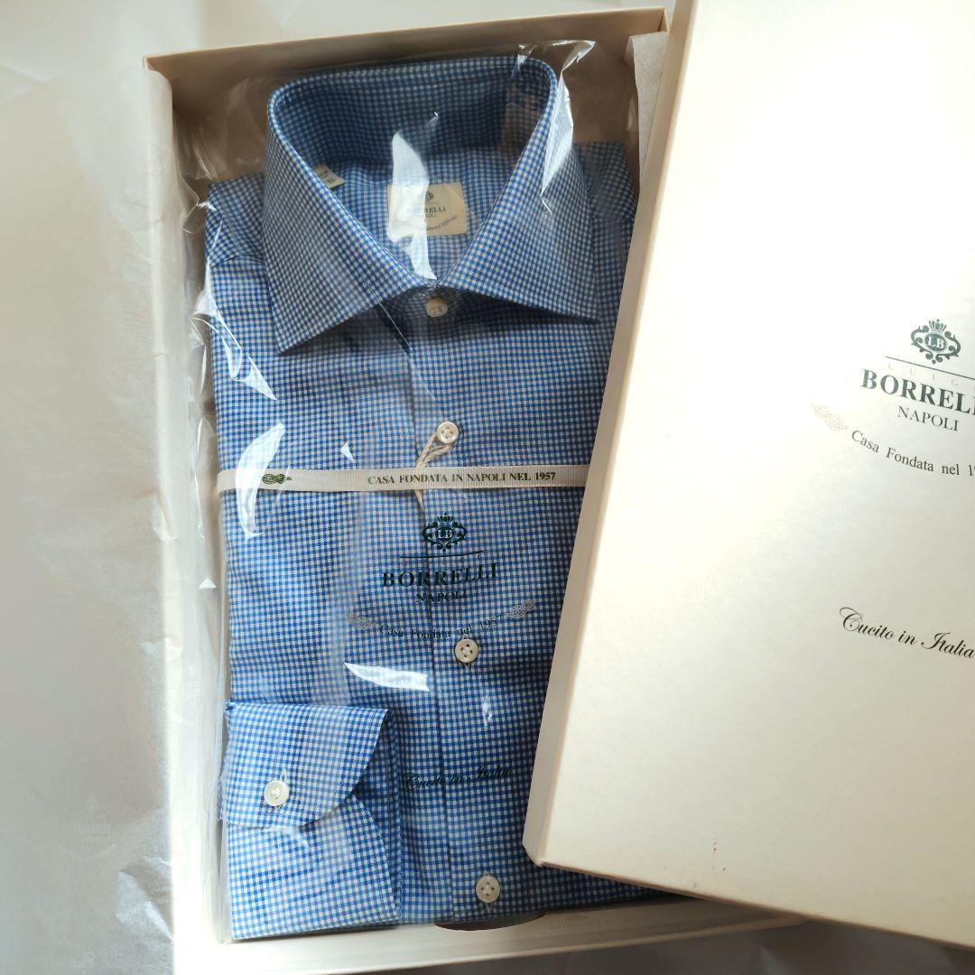 LUIGI BORRELLI 　シャツ