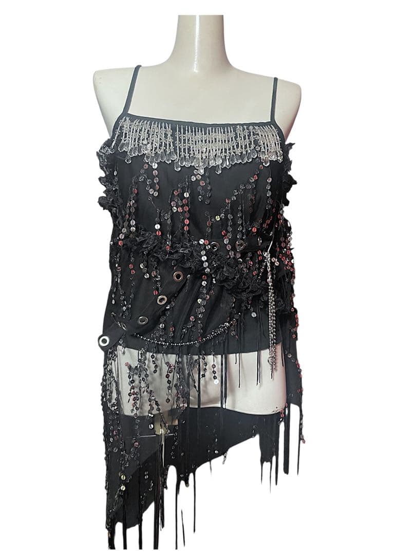トップス Re:Camisole - Black Starrylion Padded Lace Camisole Tops for Women Double Lined Sexy