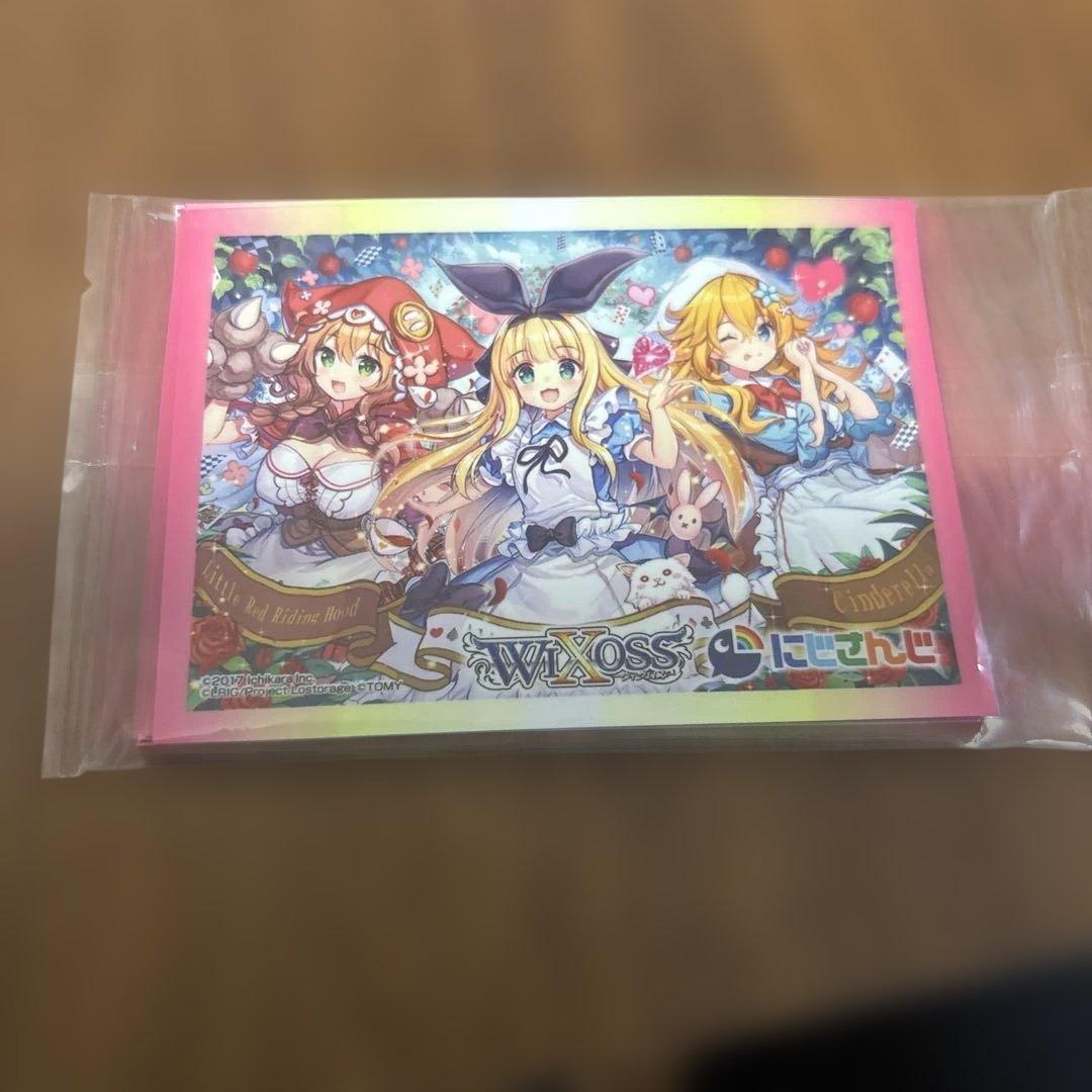 ウィクロス 童田明治 物述有栖 御伽原江良 スリーブ 10枚入り - メルカリ