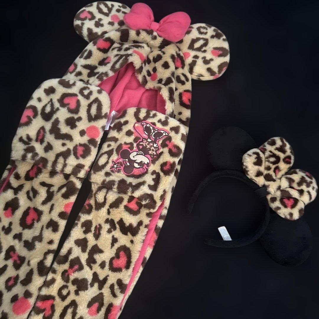 ディズニーランド✨ファンキャップ&カチューシャ　ヒョウ柄