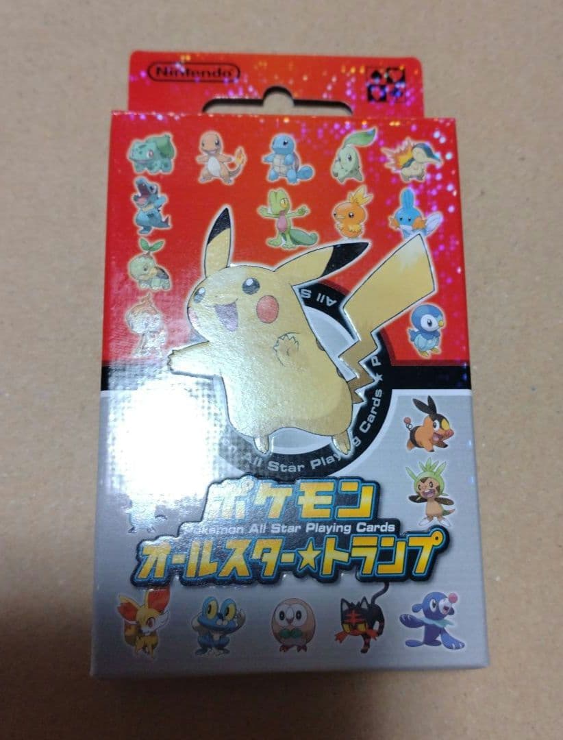 ポケモン オールスター☆トランプ シュリンク付き