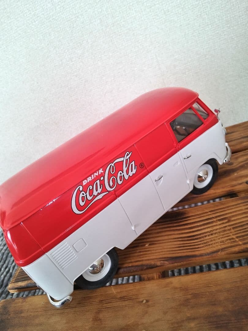当時物コカ・コーラ ミニカー バン 約20cm