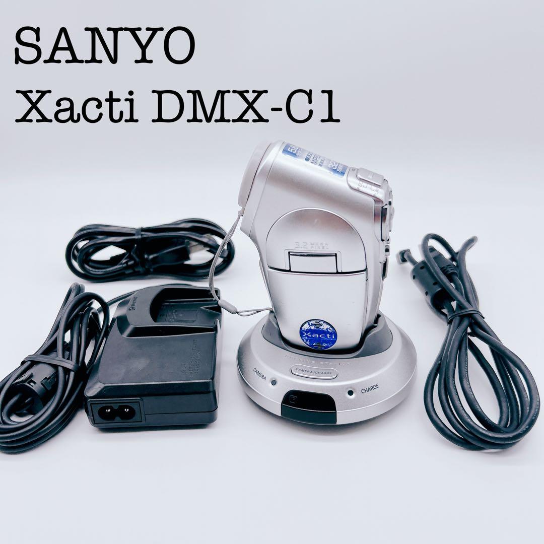 【動作確認済】SANYO Xacti DMX-C1 バッテリー 充電器付属