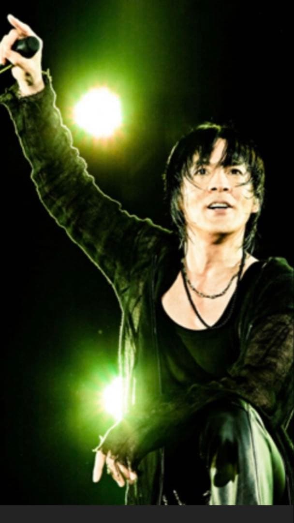 氷室京介　SHELLAC ブラック フード付きパーカー 48