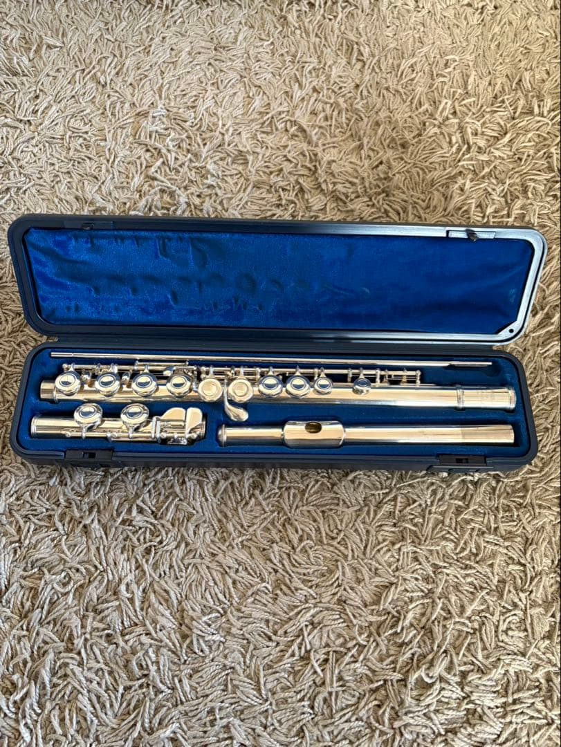 値下げしました】YAMAHA フルート本体 銀製 ケース付き - メルカリ