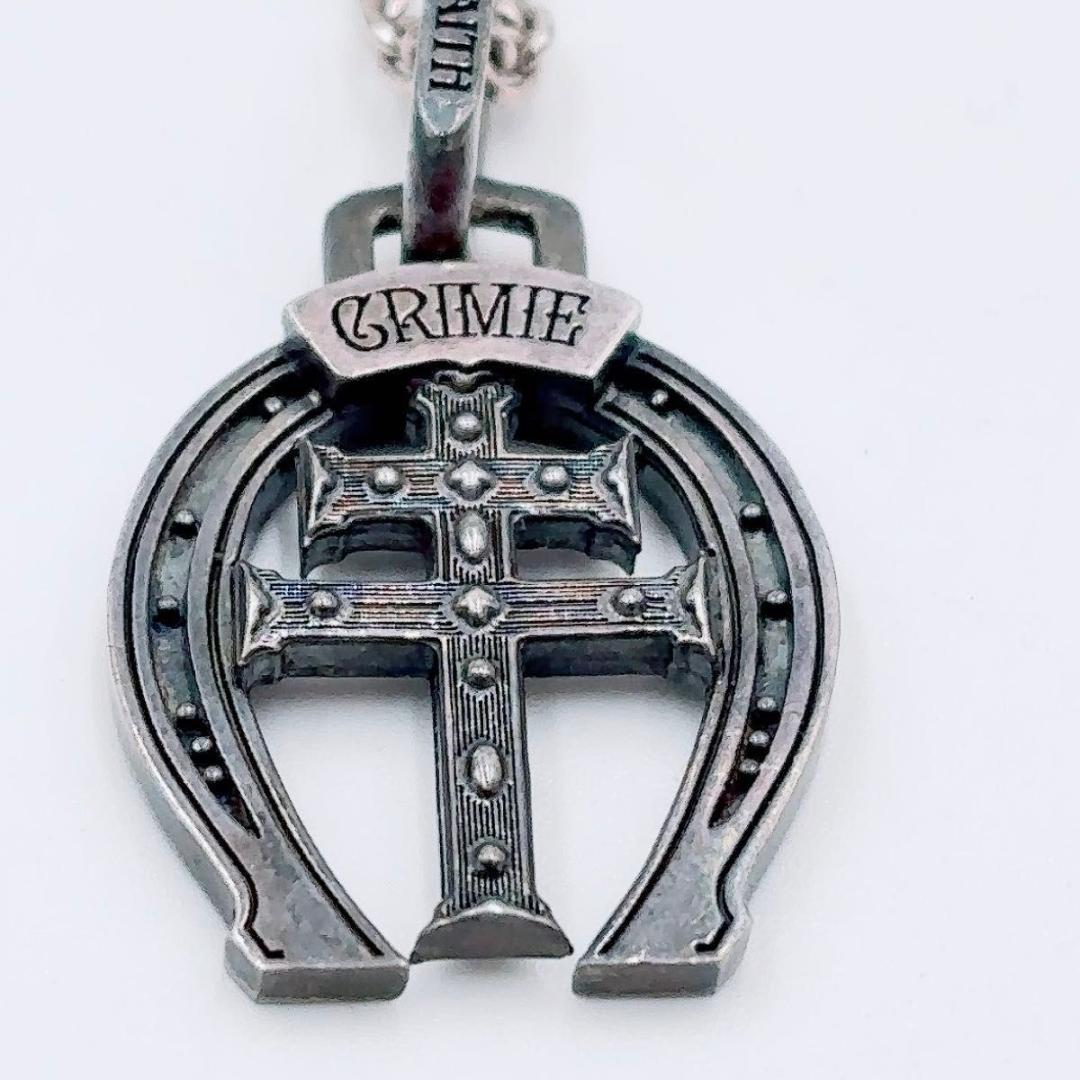 クライミー CRIMIE ホースシュー ネックレス シルバー クロス - メルカリ