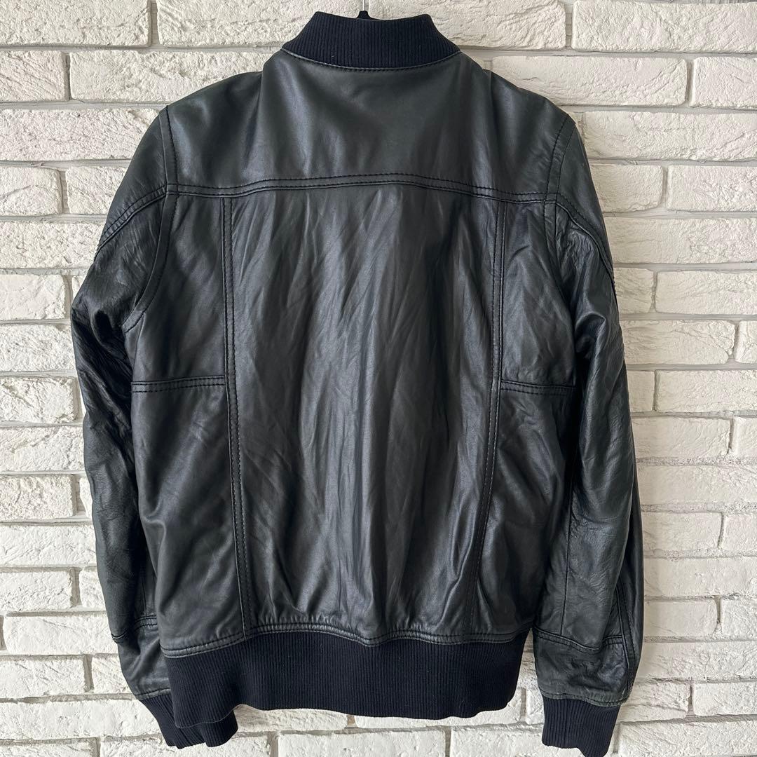 DIESEL ディーゼル 羊革 シープスキン ラムレザージャケット M