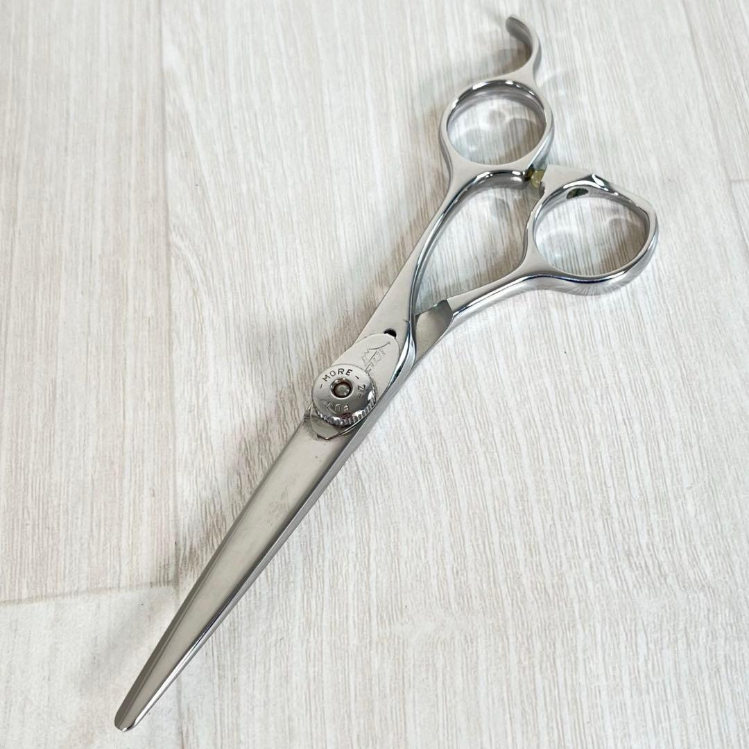 【良品】Fuji/富士　シザー　MORE-Zネジ　AF55　プロ　理容師　美容師