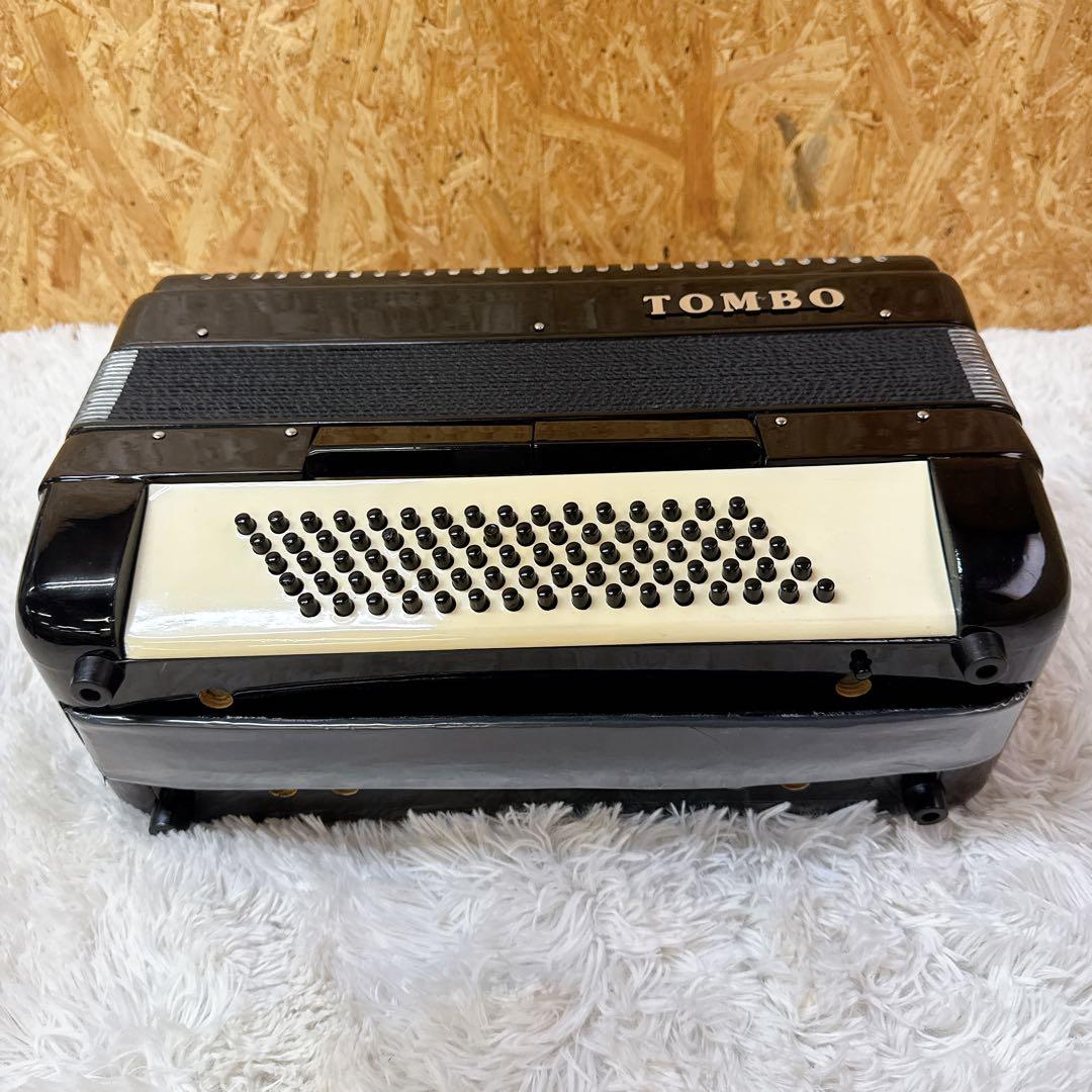 TOMBO T80B アコーディオン 37鍵盤/80ベース MML音色切替6 - メルカリ