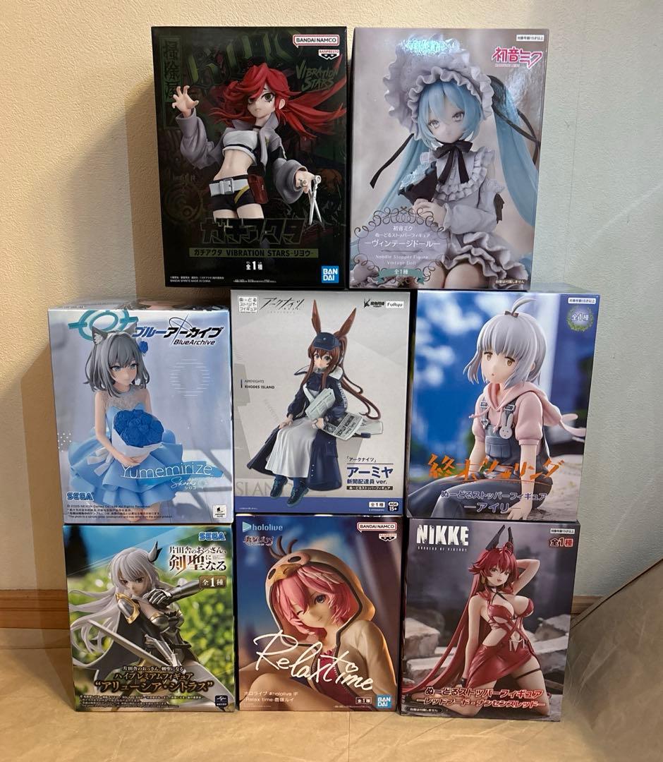 美少女プライズフィギュア まとめ売り ８点セット