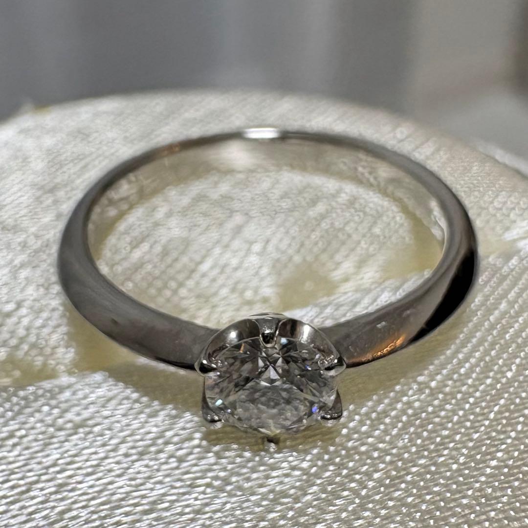 [超美品]ダイヤモンドリング　0.4ct. プラチナ900 11号