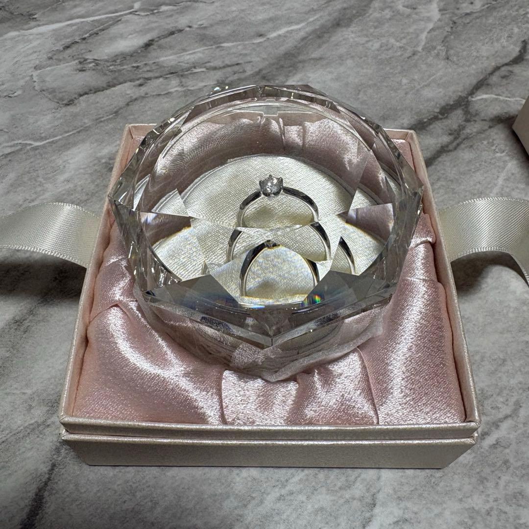 [超美品]ダイヤモンドリング　0.4ct. プラチナ900 11号