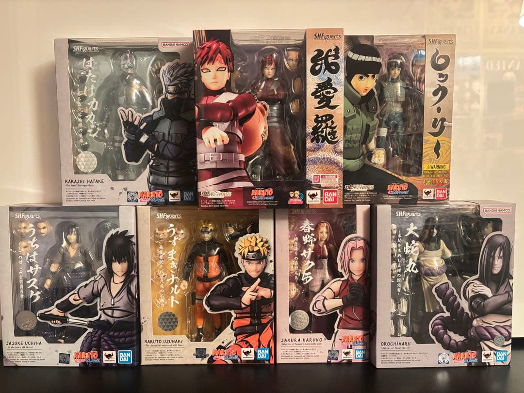 ✨NARUTO S.H.フィギュアーツ　S.H.figuarts 6点セット✨