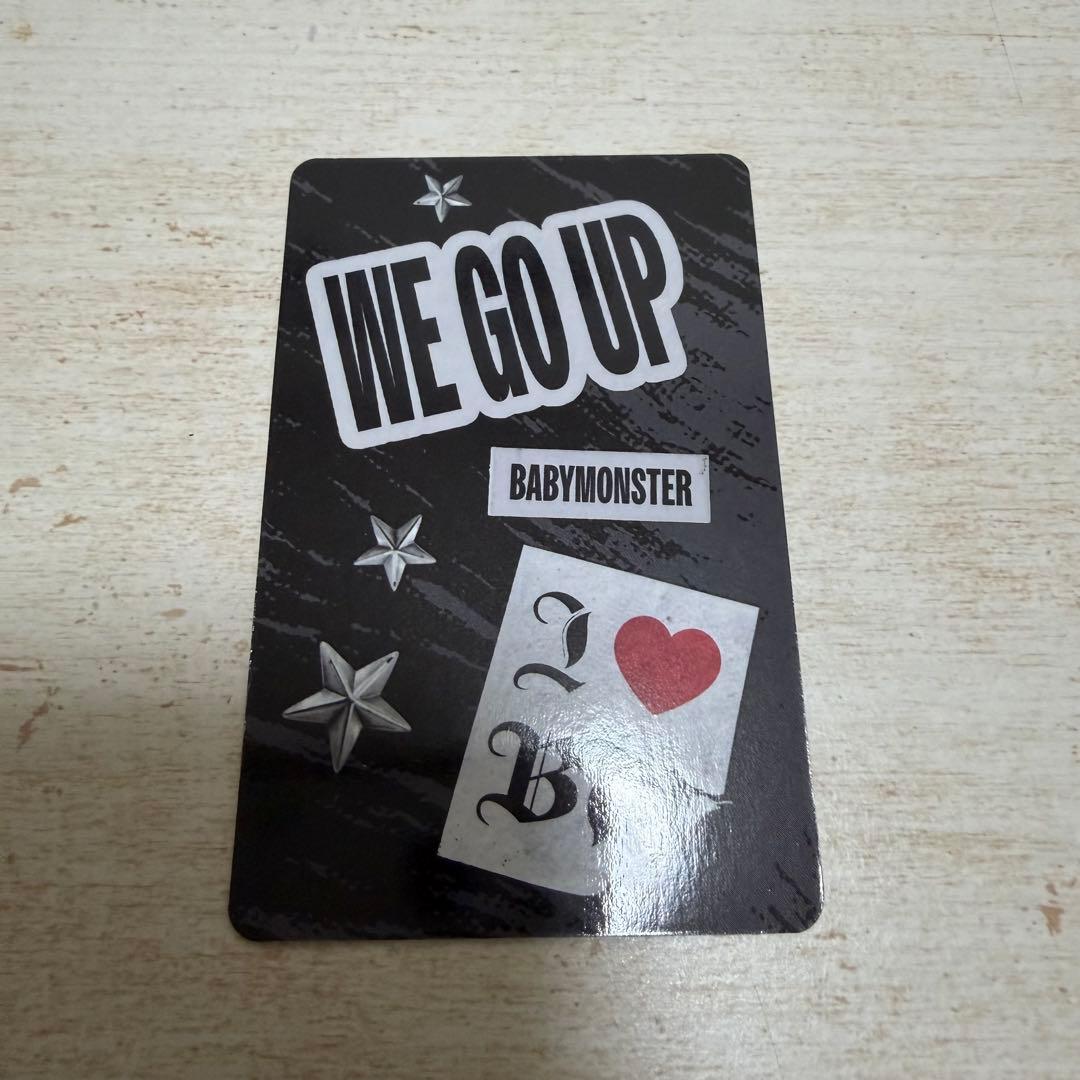 BABYMONSTER アサ WE GO UP 初回 6形態 特典 トレカ - メルカリ