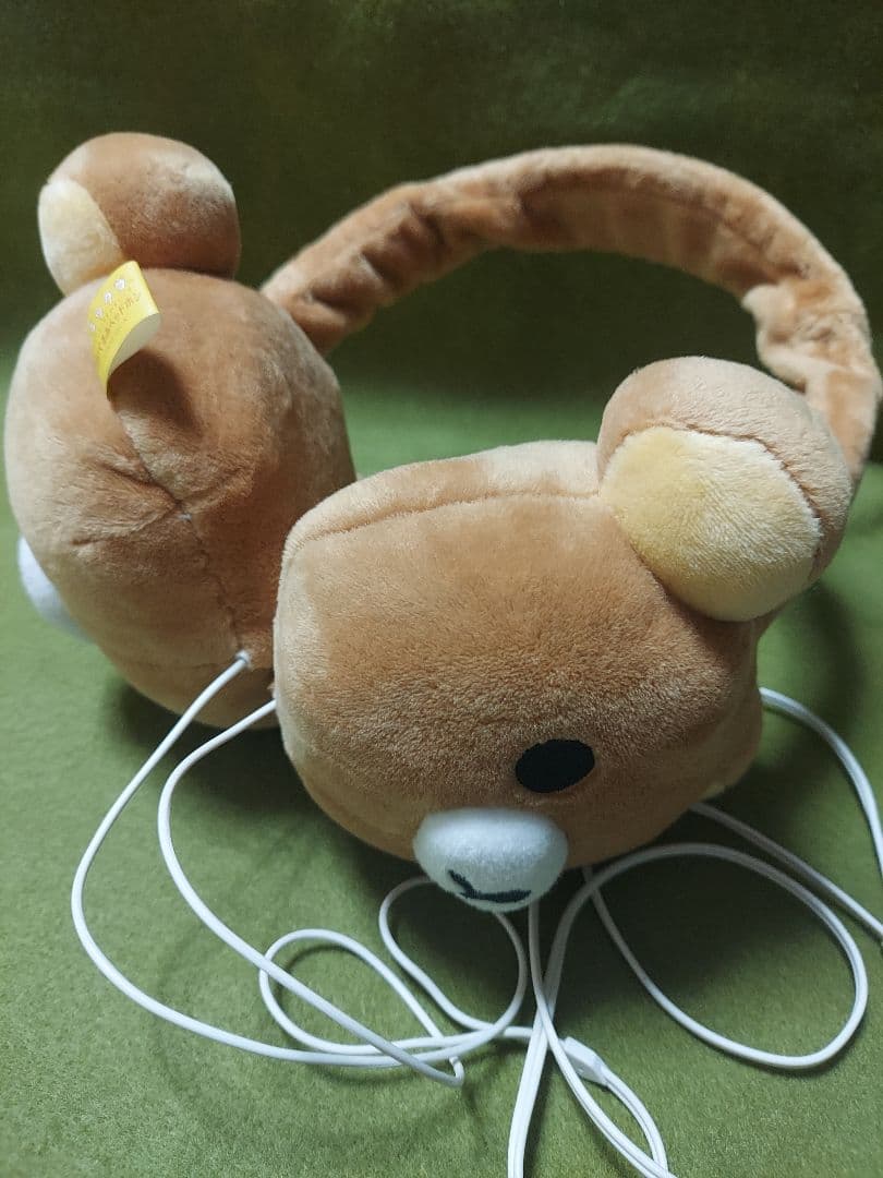 リラックマ ぬいぐるみ ヘッドホン 非売品 アミューズメント専用景品 動作OK