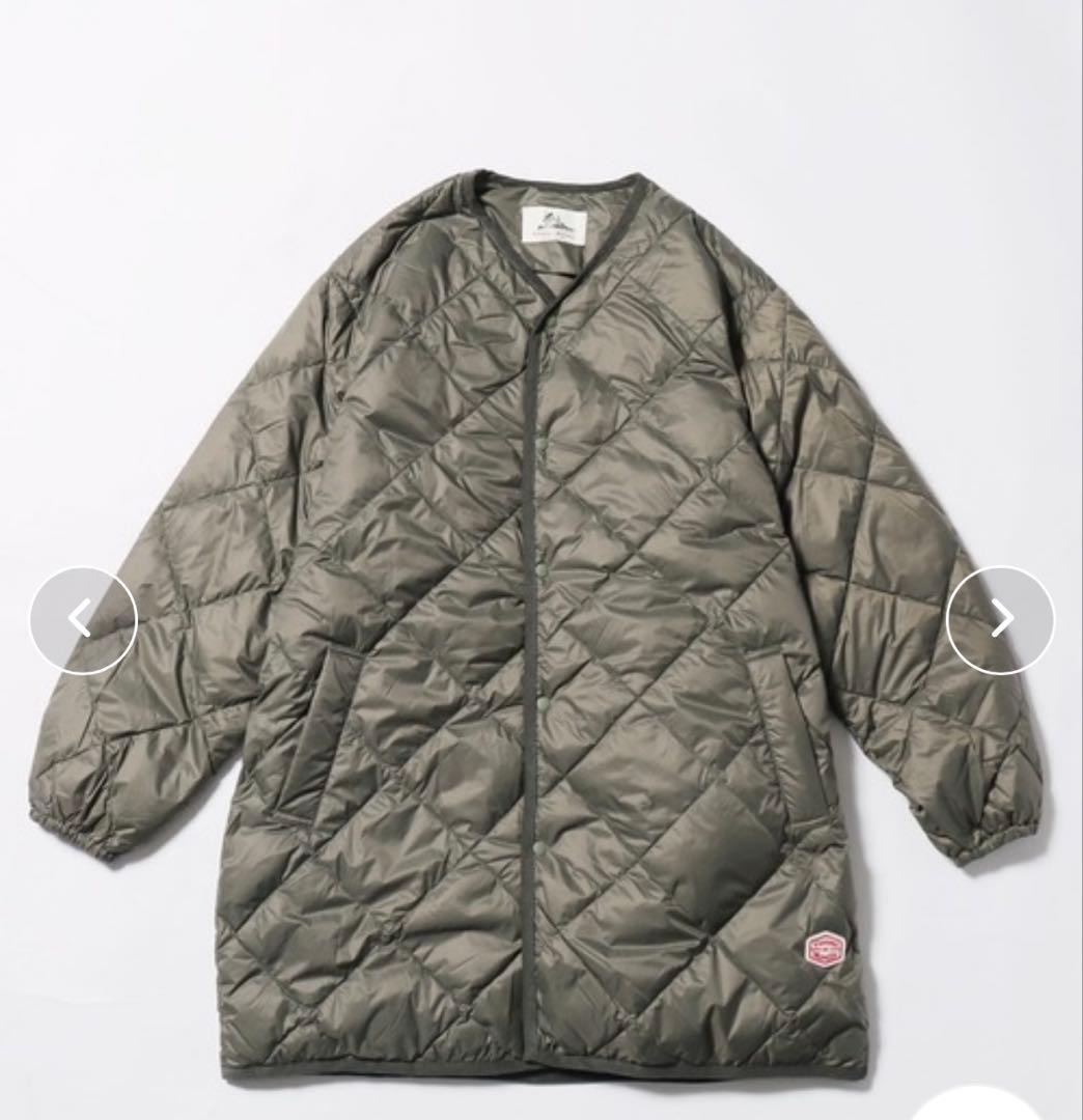 極美品 バンソンエミレイユ 洗える キルティング ダウンコート 38