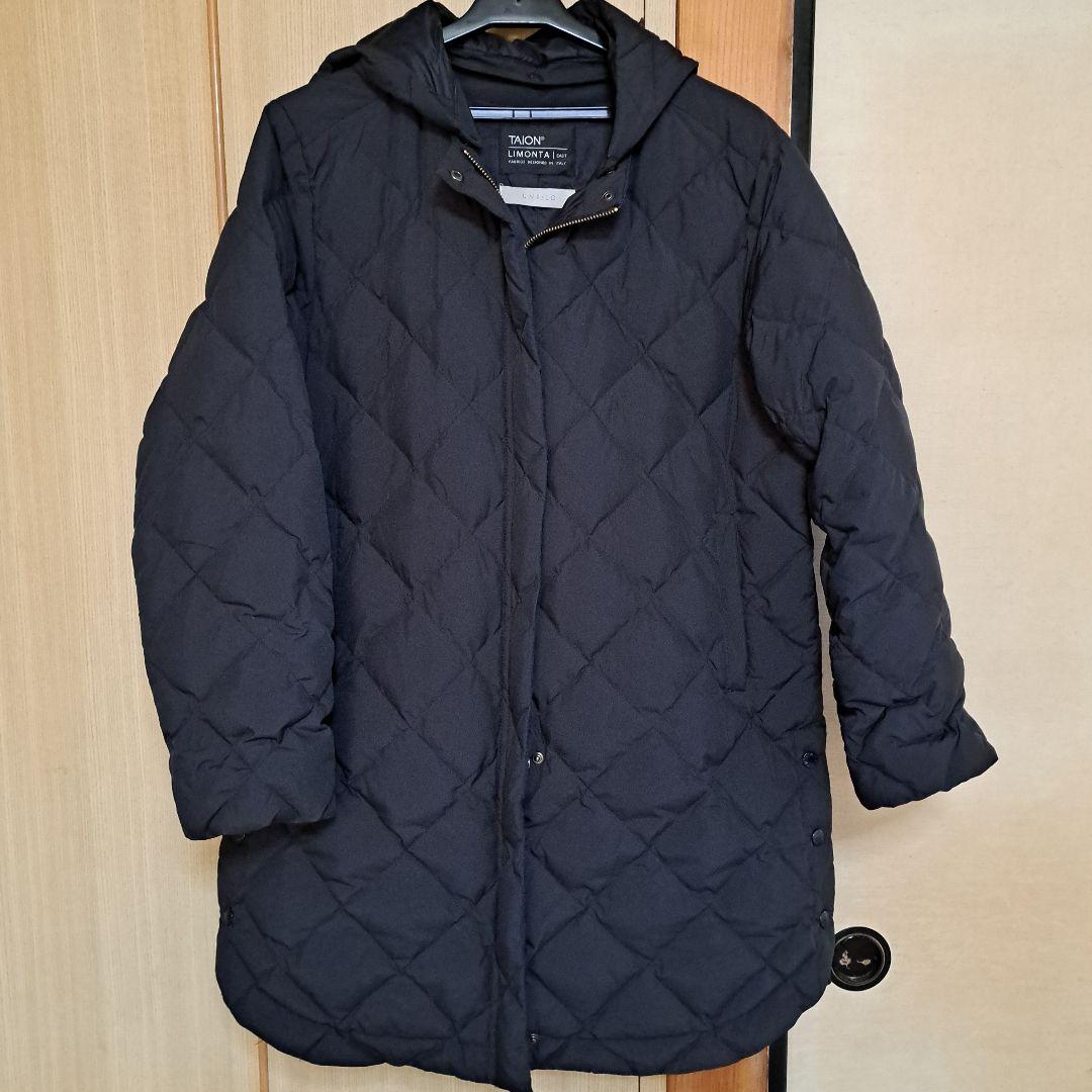 TAION UNFILO ダウンコート フード付き　Lサイズ
