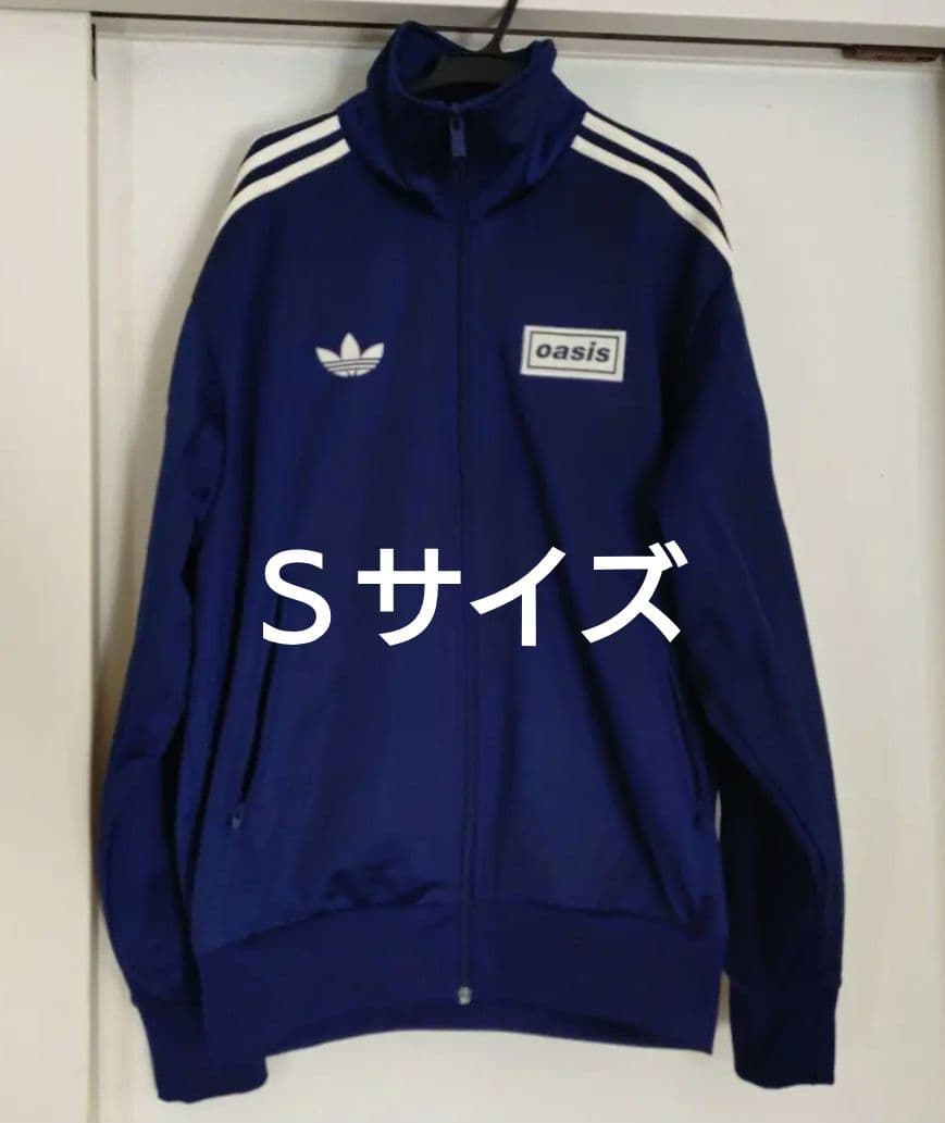 OASIS✕アディダスジャージ ネイビー - メルカリ