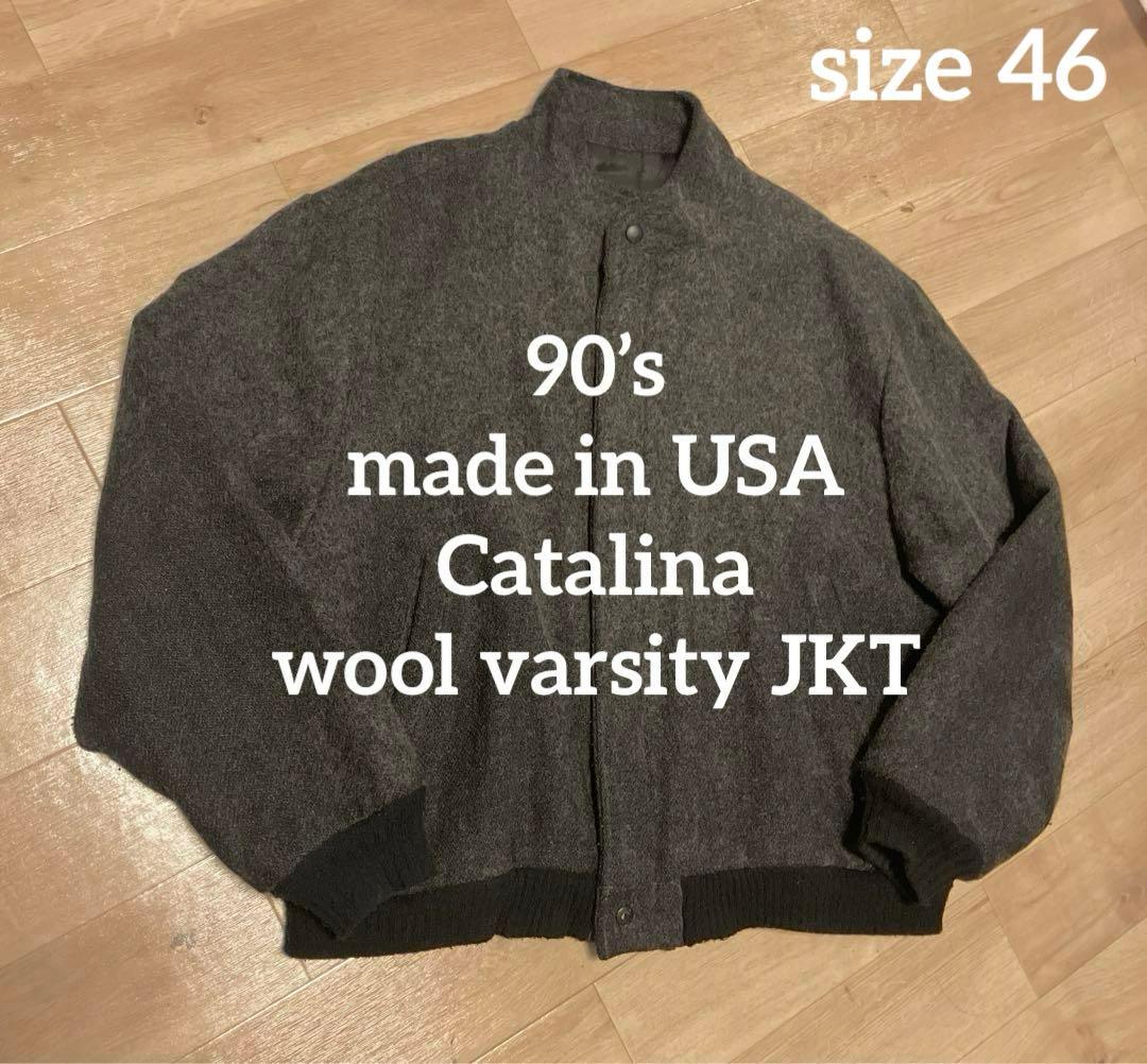 レア　80s 90s usa製　Catalina wool jacket