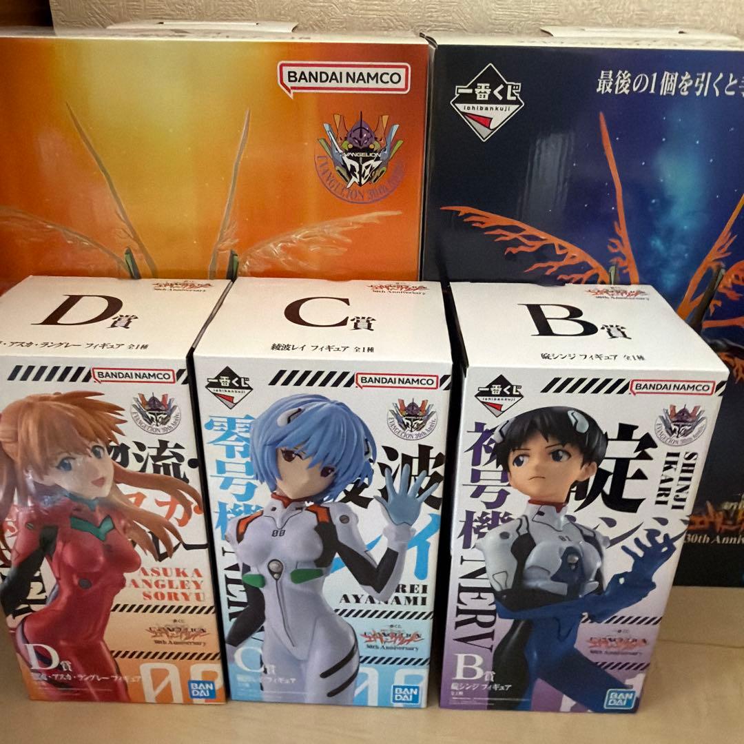 一番くじ 新世紀エヴァンゲリオン 1ロット C D 1点　計59点 一番くじ 新世紀エヴァンゲリオン 30th Anniversary｜一番くじ倶楽部