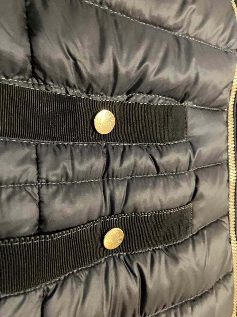 Moncler モンクレール ライトダウンコート Aubrey ネイビー 1 - メルカリ