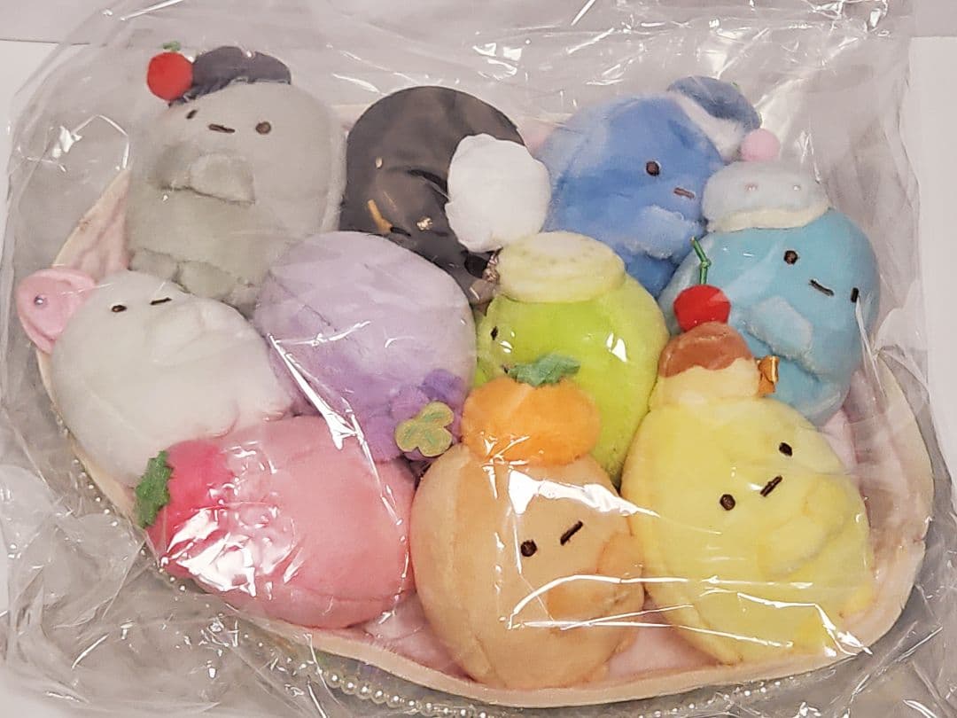 ちょき 未開封 たぴがとう すみっコぐらし 10周年 てのりぬいぐるみ