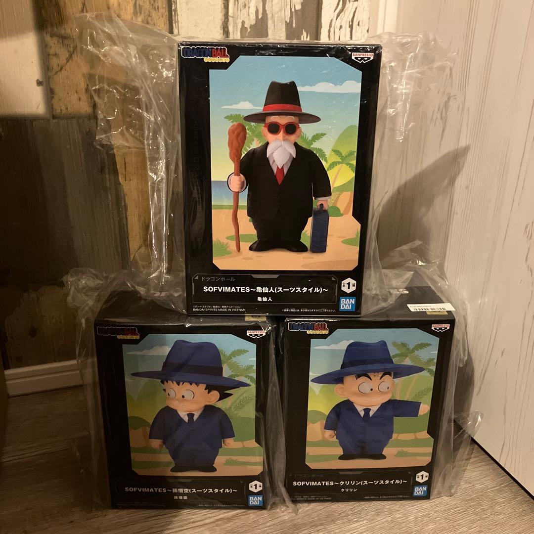 SOFVIMATES ドラゴンボール 孫悟空 クリリン 亀仙人 スーツスタイル