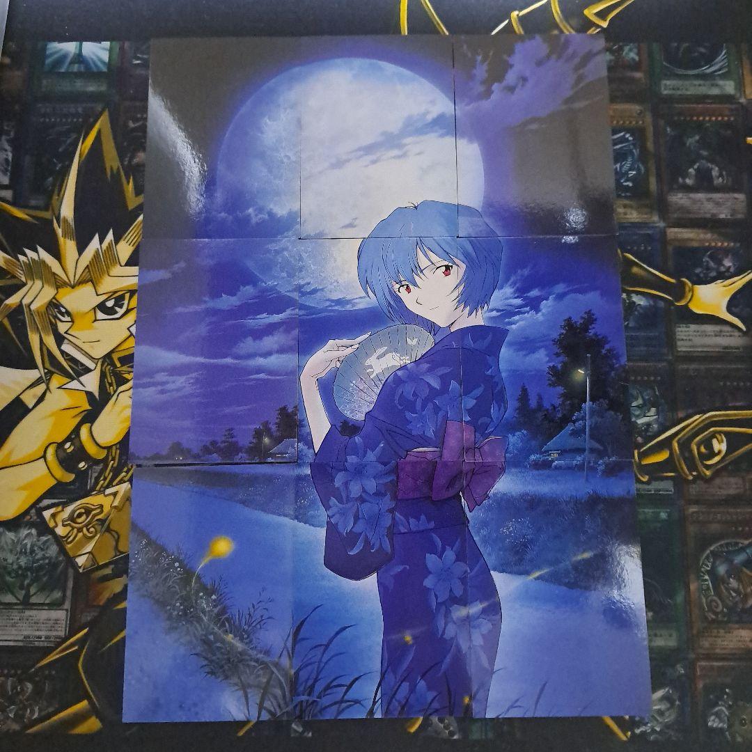 カードダスマスターズ エヴァンゲリオン 綾波レイ 満月 浴衣 一枚絵 9