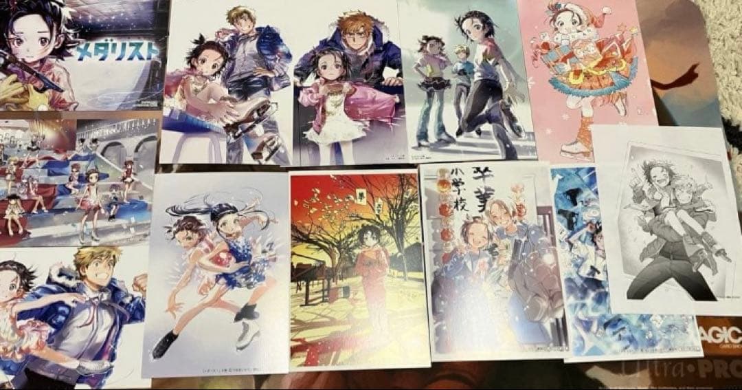 メダリスト 特典 イラストカード コンプリートセット comic zin - メルカリ