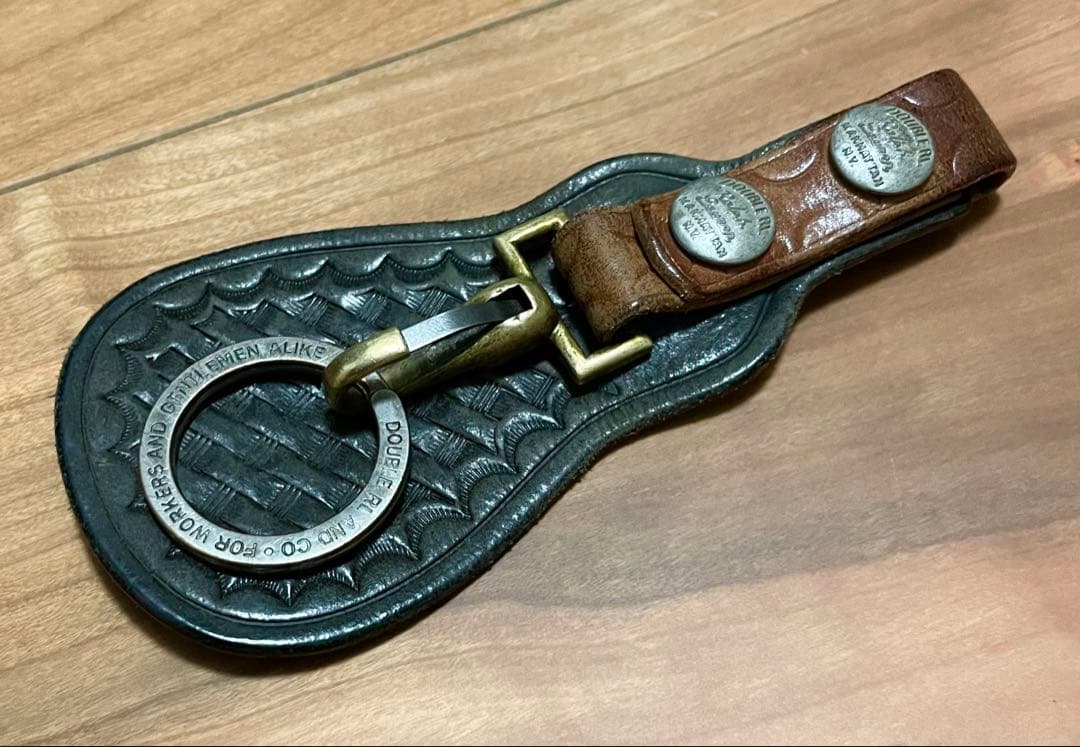 RRL レザーキーフォブ　キーホルダー