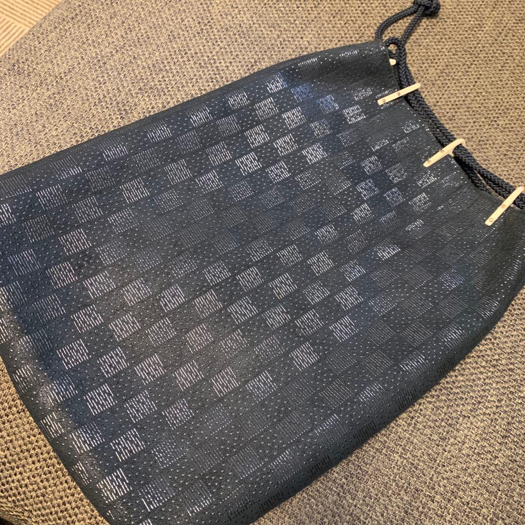 印伝バッグ 巾着 会切袋 印傳屋