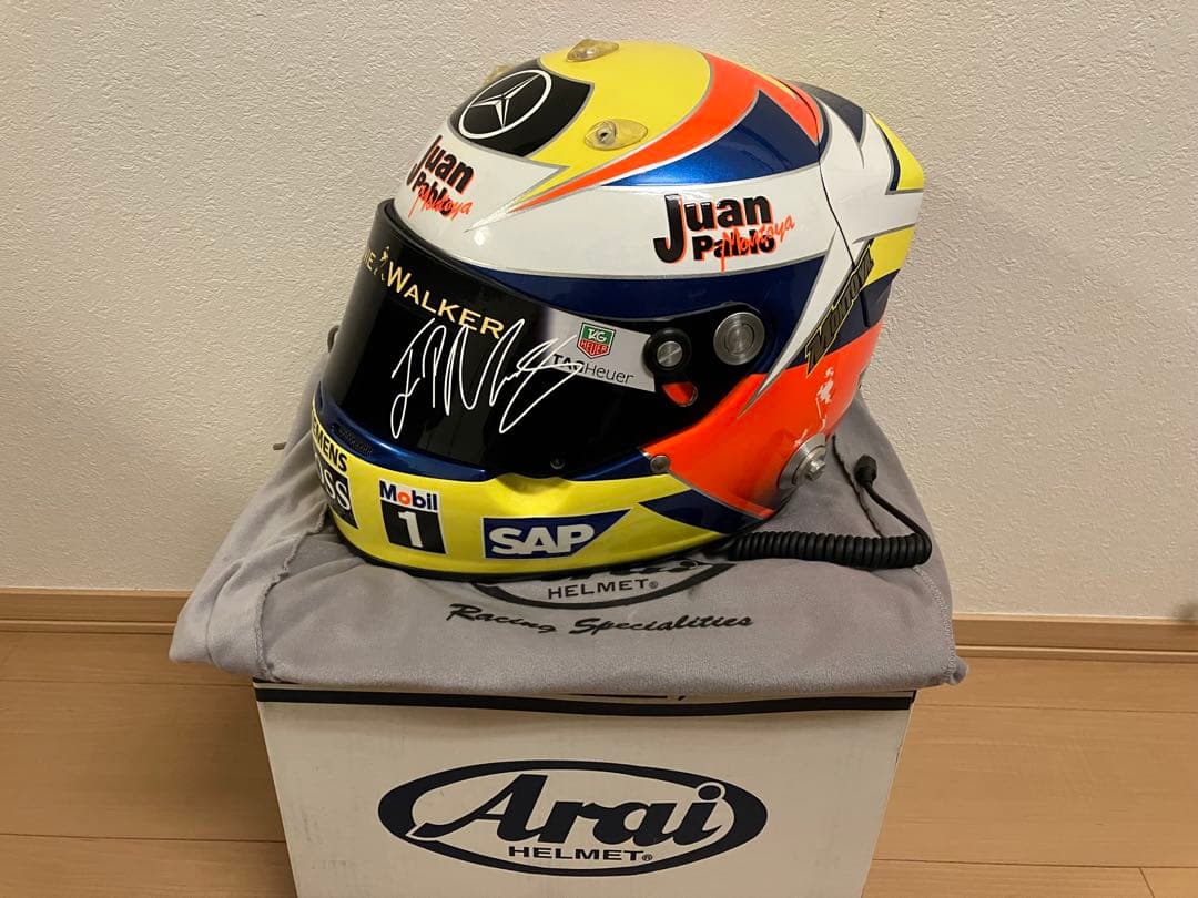 JPモントーヤ レプリカヘルメット、マクラーレンメルセデス2005
