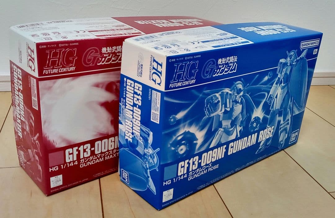 HG ガンダムローズ ガンダムマックスター 2個セット プレバン限定