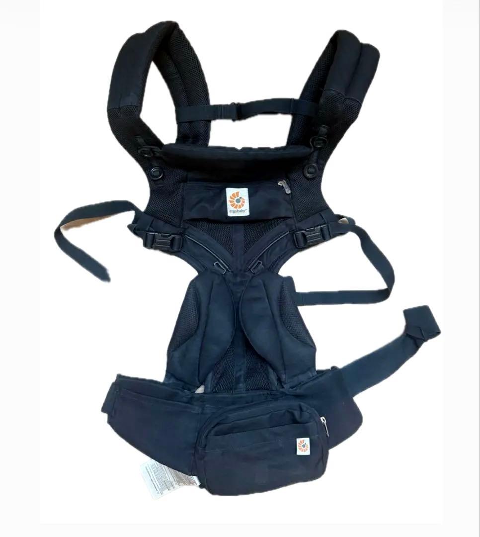 エルゴ オムニ360 クールエア ブラック 抱っこ紐 - メルカリ