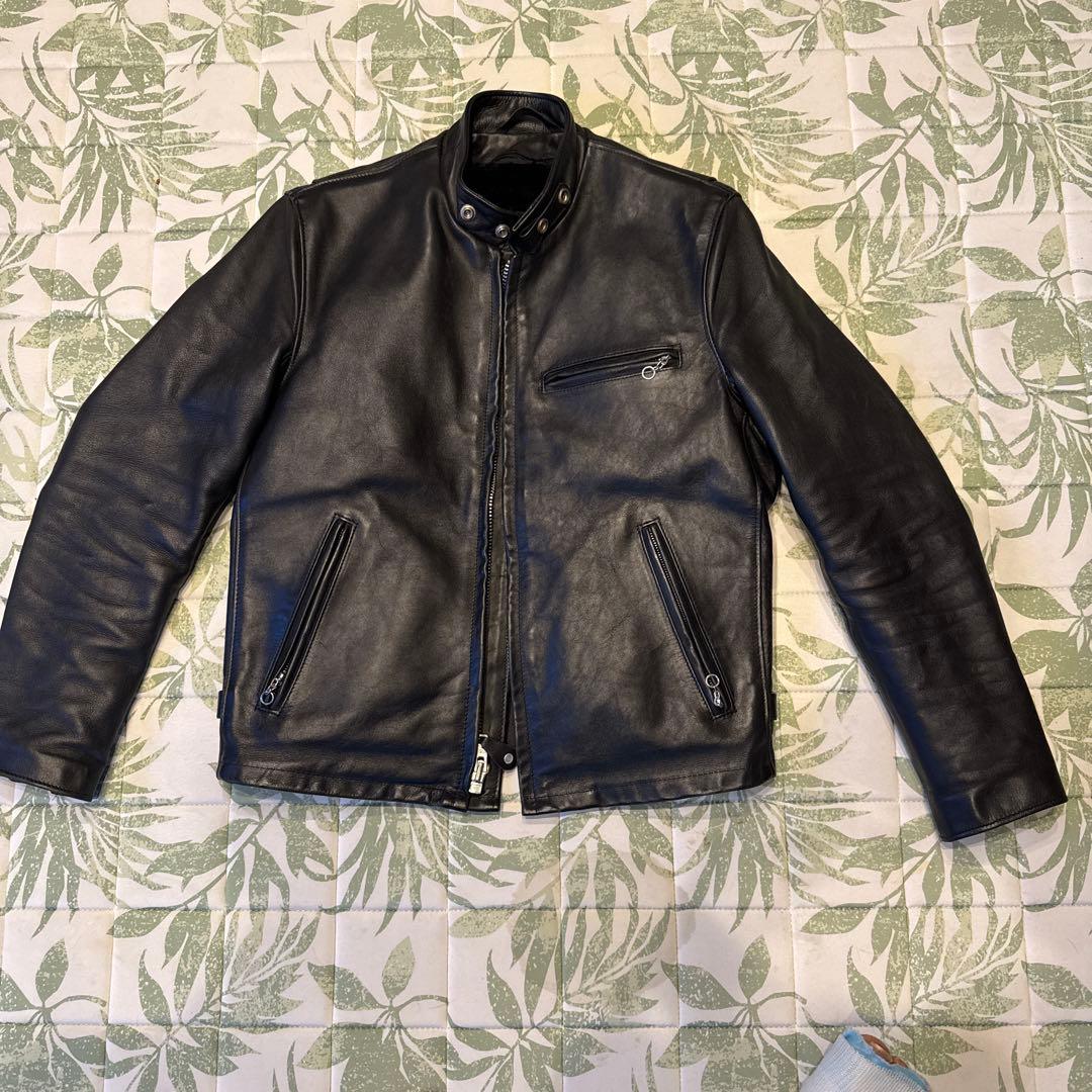 Schott シングルライダースジャケット ブラック 38美品 楽天市場】schott ライダース 中古 38の通販