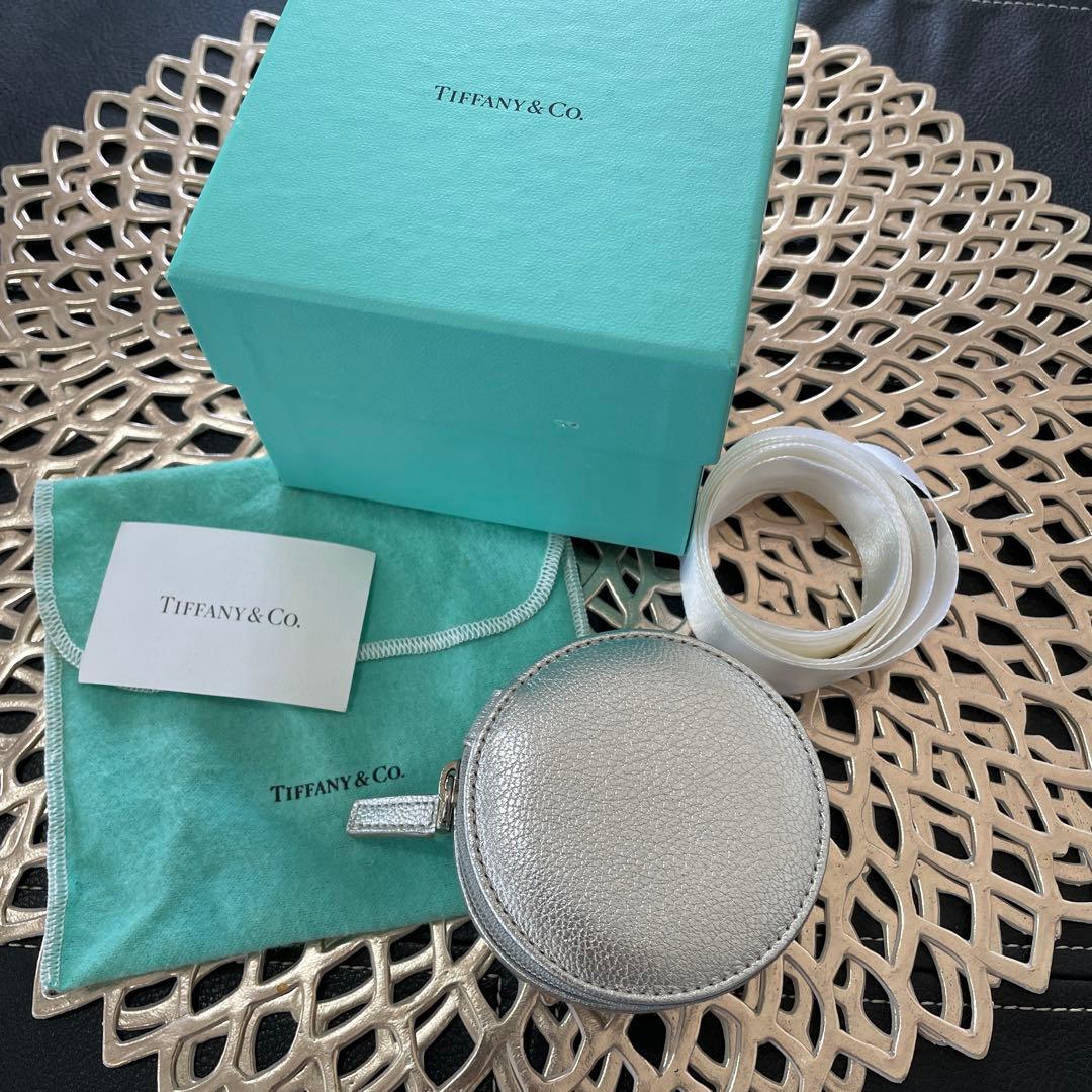 Tiffany & Co. シルバー ラウンドジュエリーケース　スモール