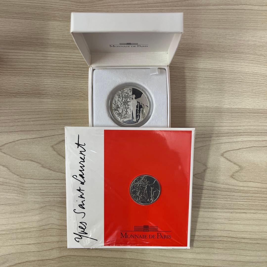 【希少】 サンローラン⭐️ 10フラン銀貨★5フラン銀貨セット