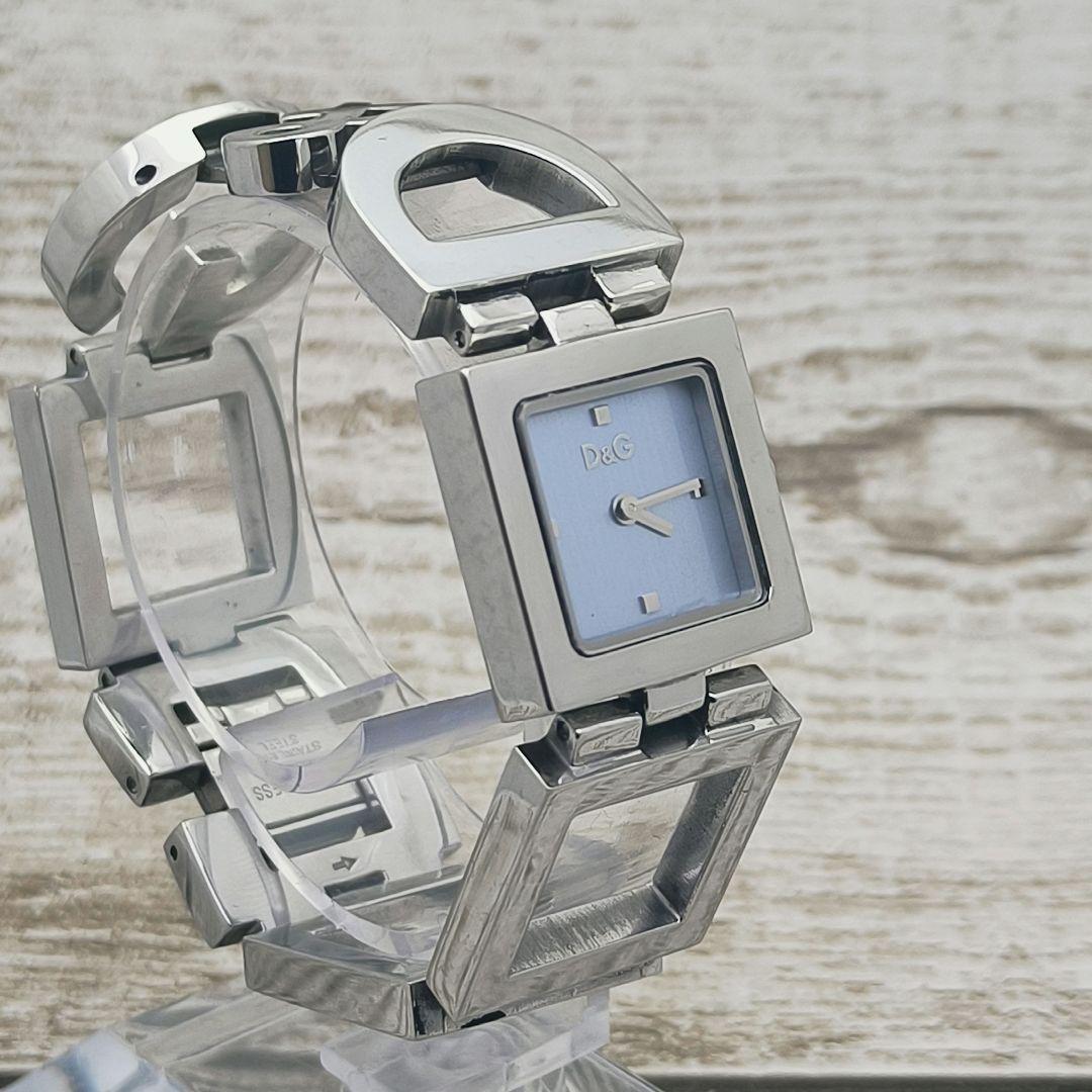 動作品 腕時計 D&G TIME ドルチェ＆ガッバーナ シルバー ブレスレット