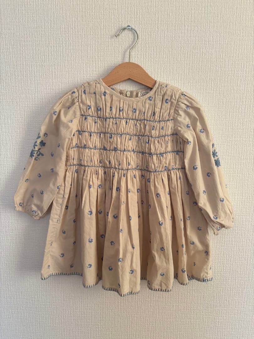 Apolina 18-24m チュニックセットアップ 2点セット】バックパール調ペプラムチュニックセットアップ[品番