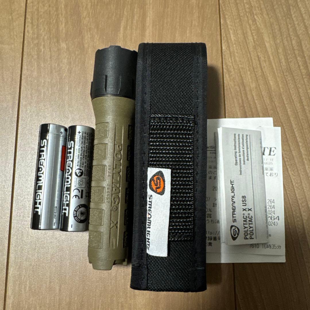 ストリームライト　POLYTAC X セット Amazon.co.jp: Streamlight PolyTac X Tactical Flashlight : スポーツ