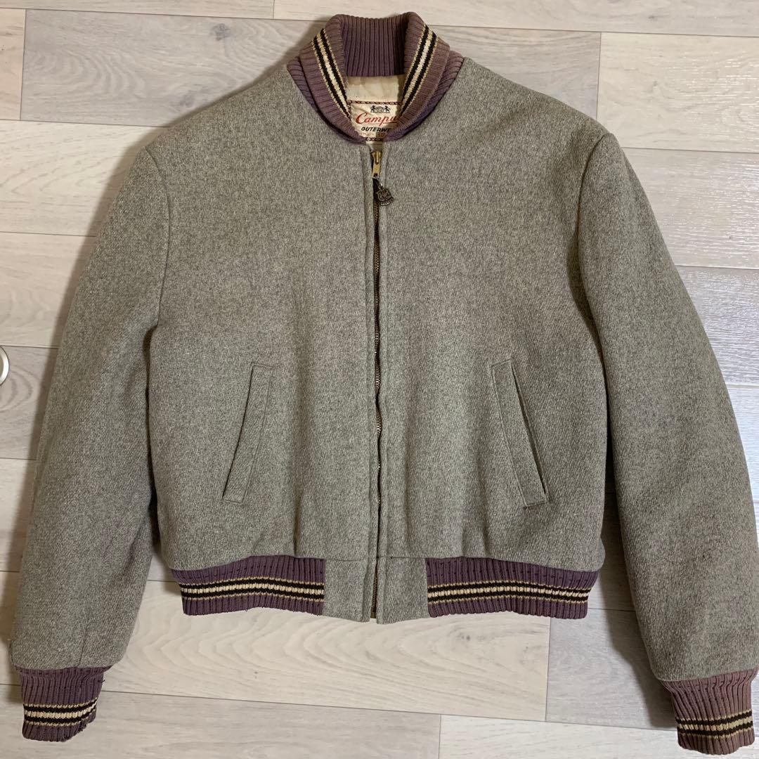 50s campus short pharaoh jacket 40 多色リブ 50s campus short pharaoh jacket 40 多色リブ - メルカリ