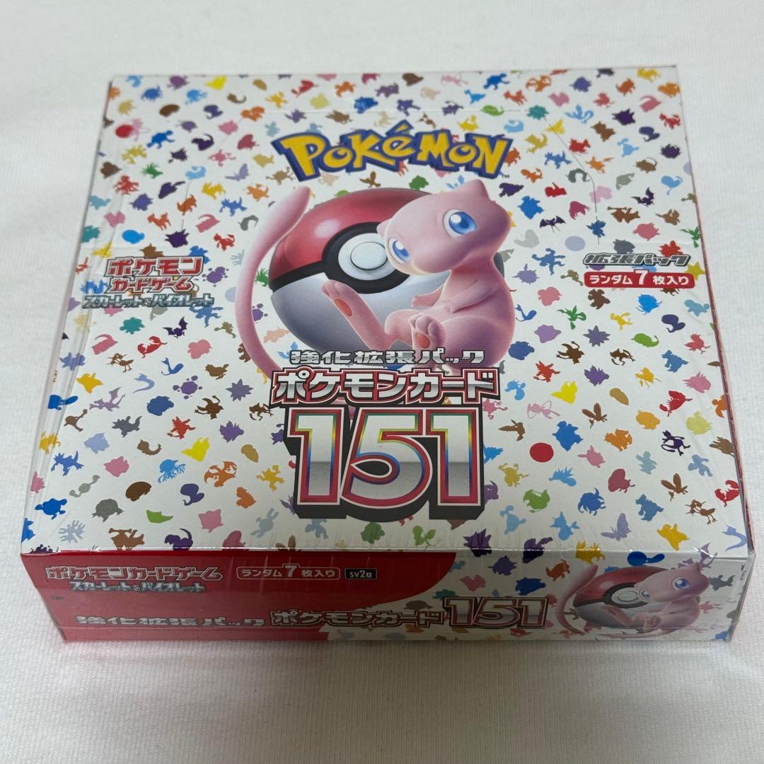 ポケモンカード151 強化拡張パック 1BOX 新品未開封