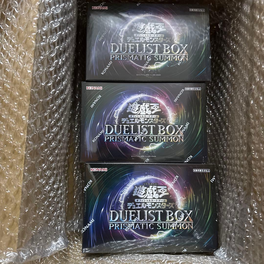 遊戯王 プリズマティックサモン 3箱