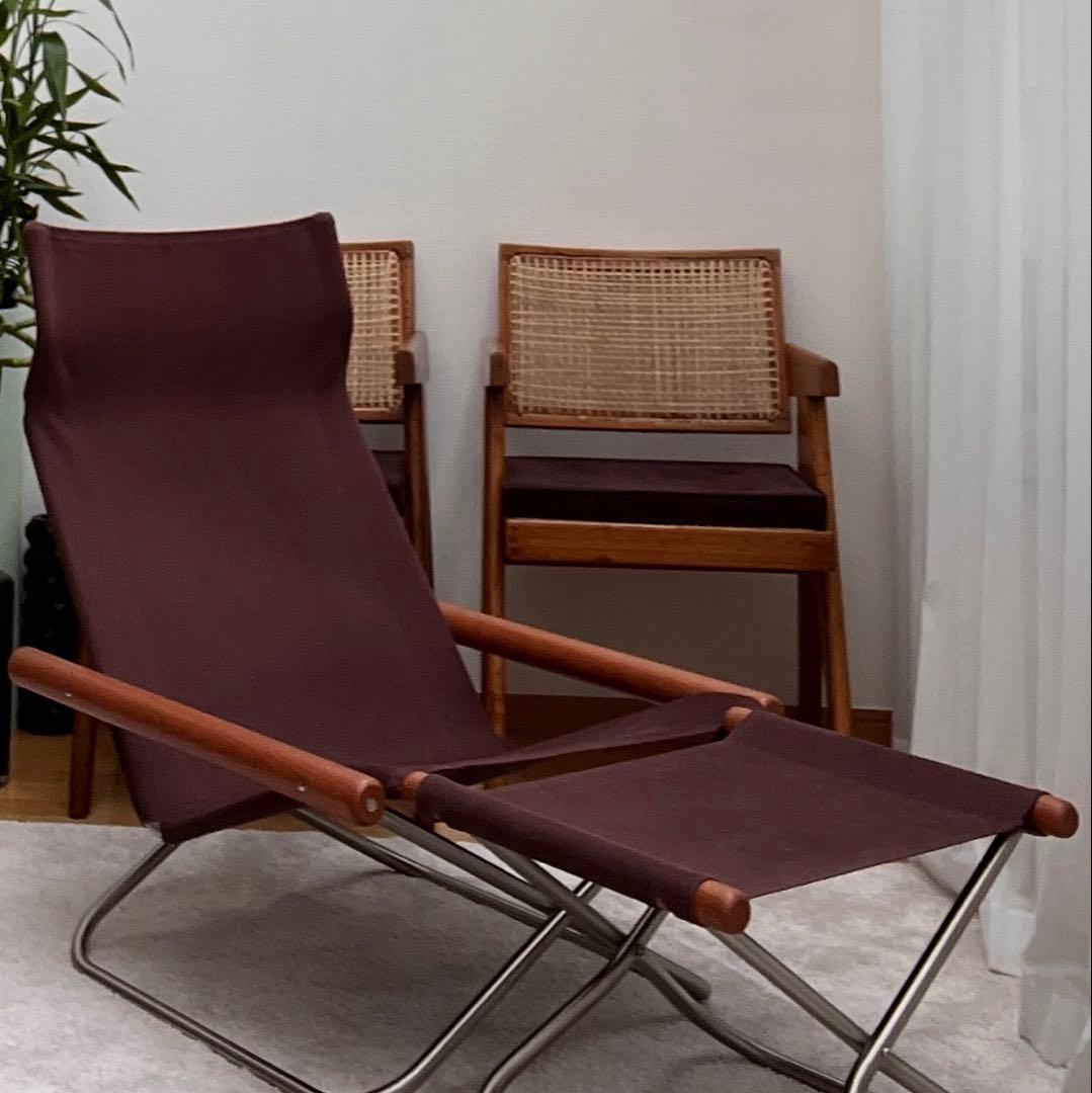 【ゴリさん専用】完売 限定カラーNychairX ニーチェア オットマンブラウン