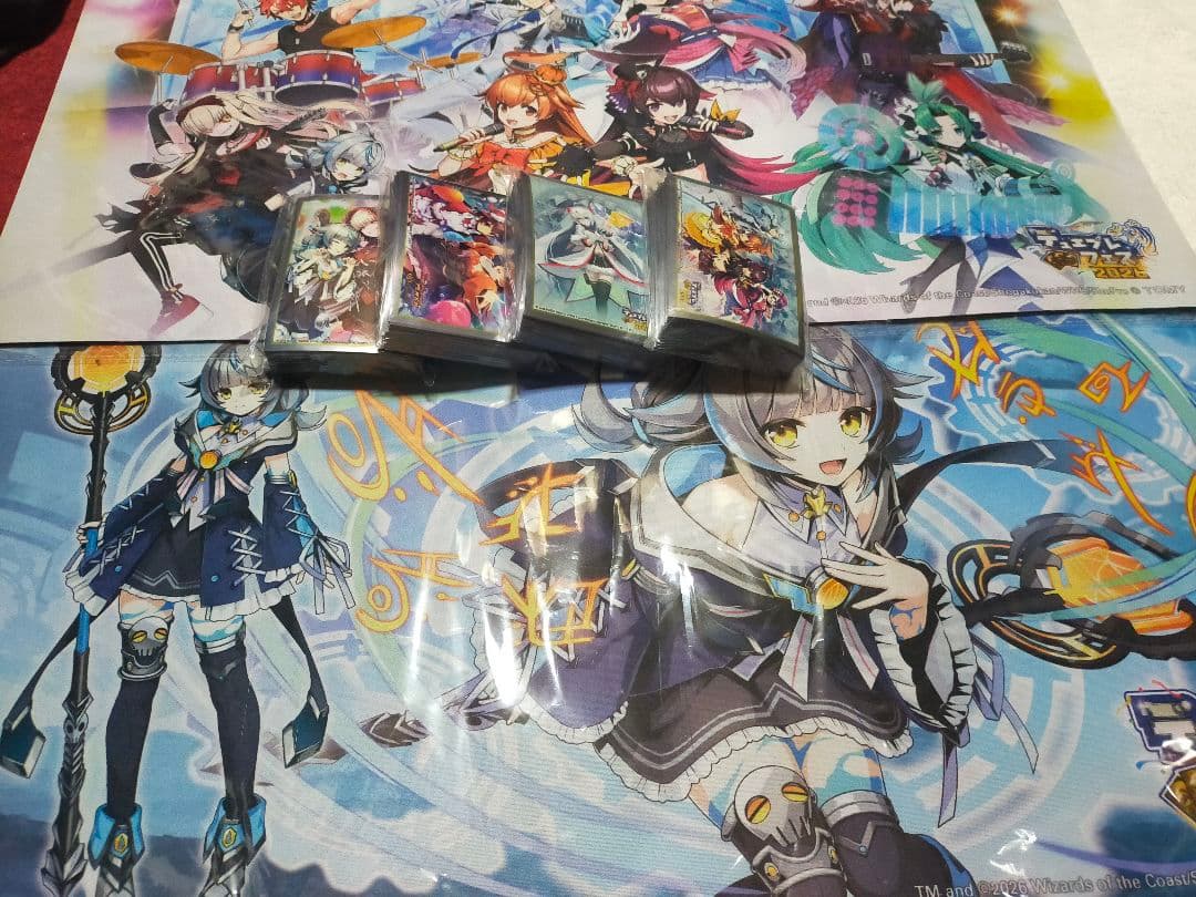 デュエプレフェス ヴィヴィ プレイマット 他スリーブ - メルカリ