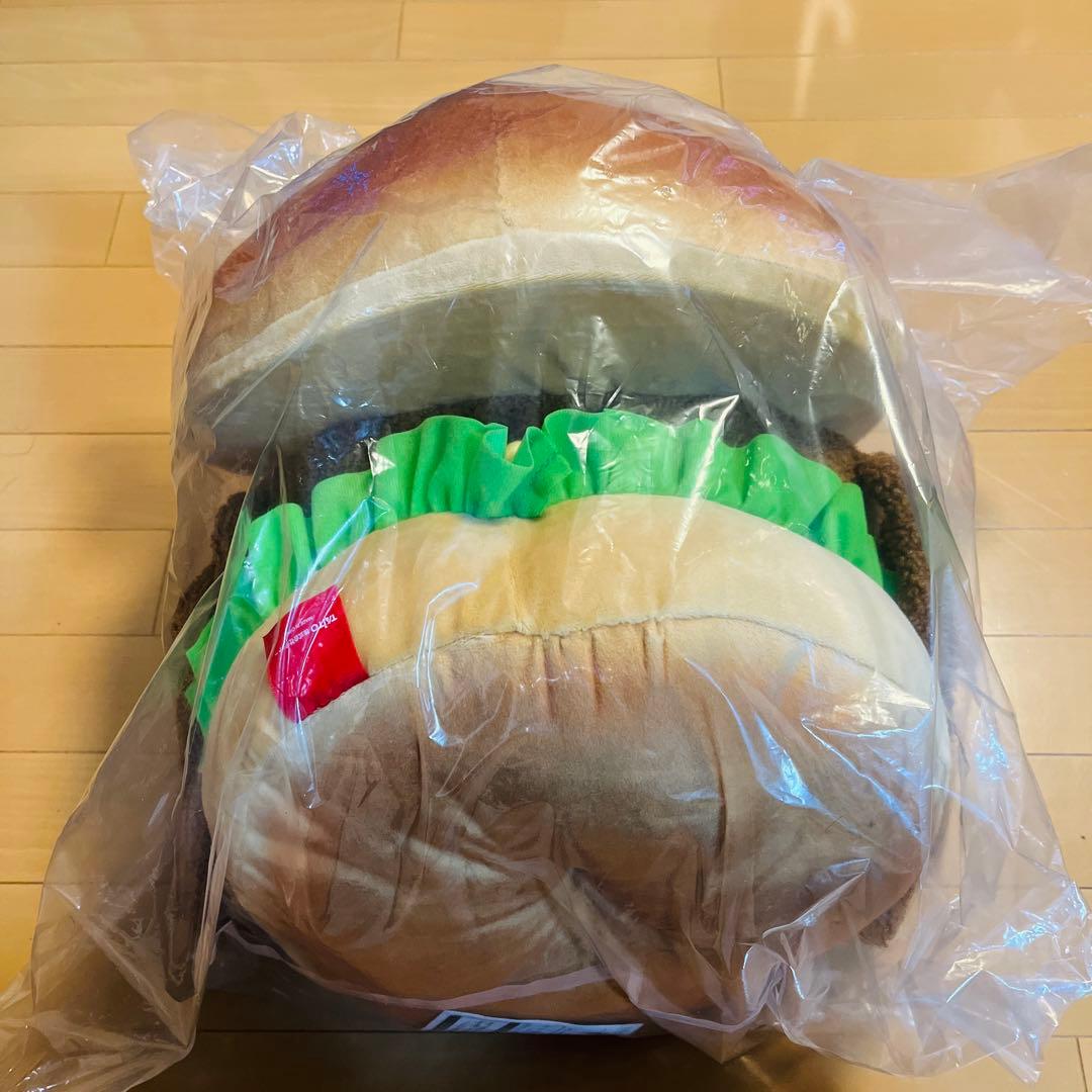 タイトーくじ ドムドムハンバーガー カニバーガーぬいぐるみ(LH賞