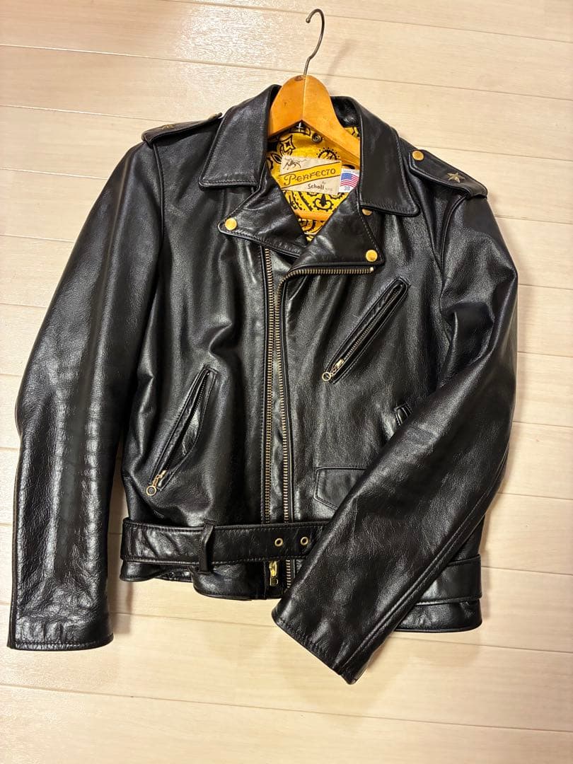 24karats SCHOTT ライダースジャケット
